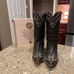 Durango Brown Western Boots Size 9